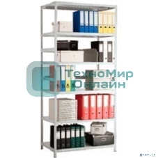 Металлические стеллажи Стеллаж MS 220/100х40/6 (Размеры внешние (ВхШхГ) 2200х1000х400 мм, 6 полок, с единой стойкой) S24199174602