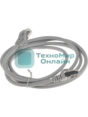 Патч-корд Premier PP6-2M 10000Gbит/с FTP 4 пары cat.6 CCA molded 2м серый RJ-45 (m)-RJ-45 (m)