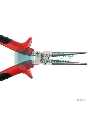 Круглогубцы Rexant 160 мм никелированные, двухкомпонентные рукоятки