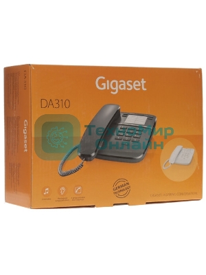 Телефон проводной Gigaset DA260 черный