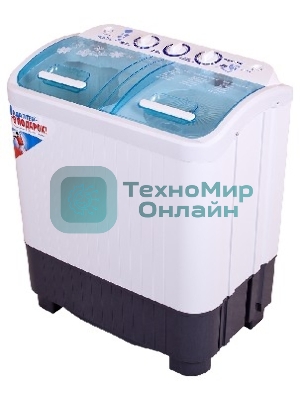 Стиральная машина Renova WS-40PET белый, загрузка вертикальная 4 кг, 1350 об/мин., класс: А+