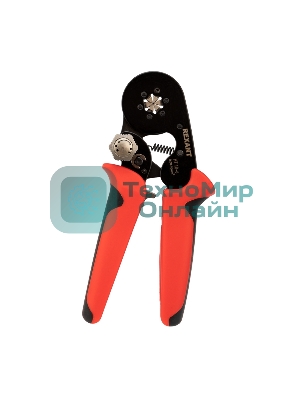 Кримпер Rexant HT 10-6 для обжима штыревых наконечников 0.08-10.0 мм с регулятором прижимного усилия