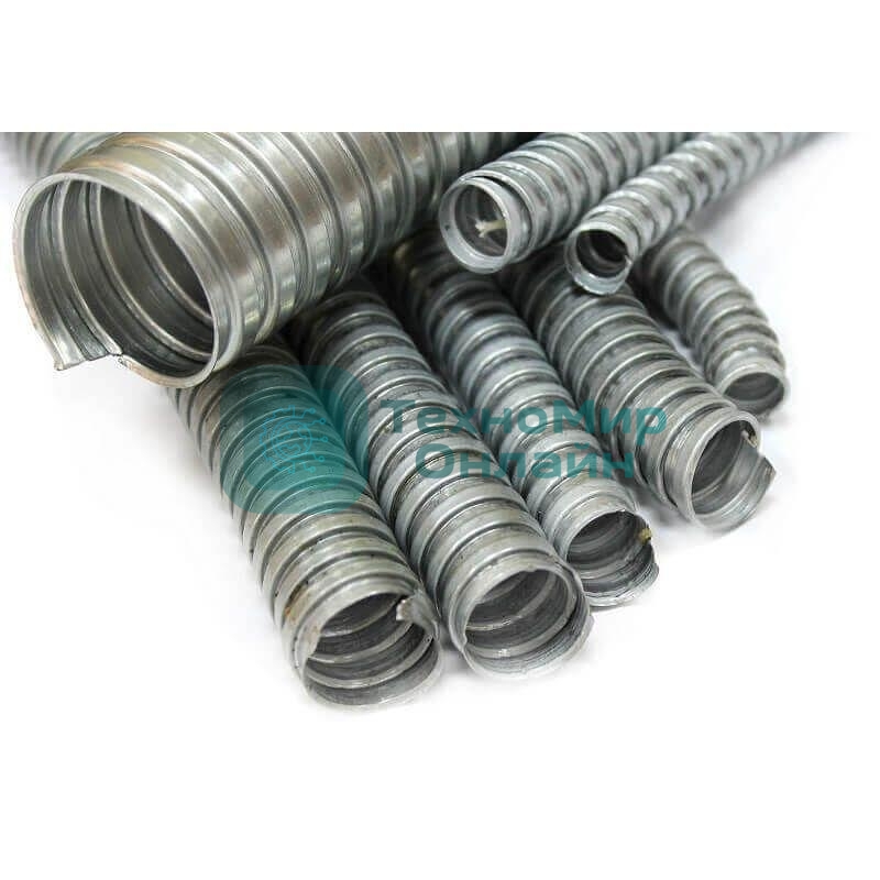 Металлорукав Р3-ЦХ 25 d25мм без протяжки (уп.50м) ЗЭТА zeta42414