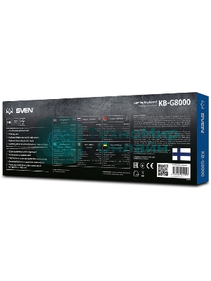 Клавиатура проводная SVEN KB-G8000 USB черный