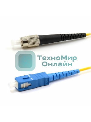 Патч-корд оптический переходной Rexant (SM), 9/125 (OS2), SC/UPC-FC/UPC, (Simplex), LSZH, 3м