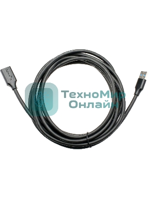 Кабель удлинительный USB3.0 Am-Af 3m Telecom черный (TUS708-3M)