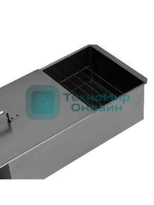 Коптильня Palisad Camping двухъярусная 500x270x175 мм, 0,8 мм, с поддоном, на ножках