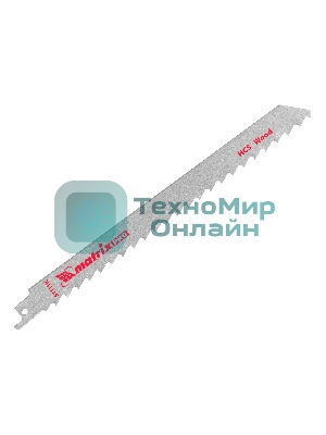 Полотна Matrix по дереву для сабельной пилы 200 x 8,5 мм