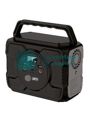 Портативный аккумулятор Cactus CS-PCS172 48000mAh 2.1A 2xUSB черный/серый