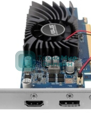 Видеокарта Asus GT1030-2G-BRK nVidia GeForce GT 1030 2048Mb 64bit GDDR5 1228/6008/HDMIx1/DPx1/HDCP PCI-Elow profile Ret
