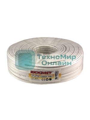 Кабель Rexant ККСВ-В+4х0,5 мм (бухта 100 м) белый