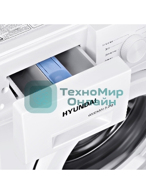 Стиральная машина Hyundai WME6003 белый, загр. фронтальная макс.: 6 кг 1000 об/мин класс: А++