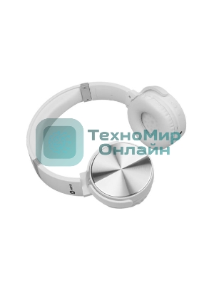 Беспроводные/проводные наушники Harper HB-217 белый, накладные, Bluetooth + проводной, складная конструкция, до 5 ч