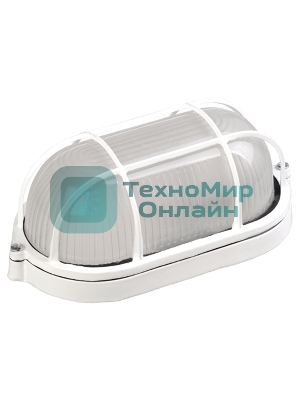 Светильник IEK LNPP0-1202-1-100-K01 НПП1202 белый/овал с реш. 100Вт IP54 IEK