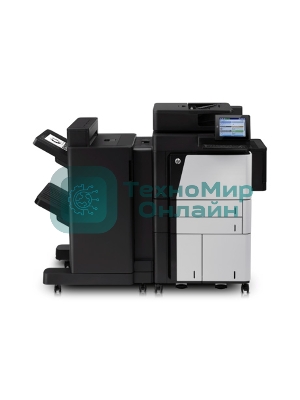 МФУ лазерное HP Color LaserJet Enterprise Flow M880z+ (A2W76A), A3, цветной, печ. до 46 стр/мин., скан. до 70 стр/мин. (ч/б) 68 стр/мин. (цвет), 1200 x 1200 dpi (печать) 600x600dpi (скан.), USB, RJ-45, Air Print