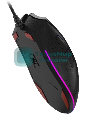 Мышь проводная A4Tech Bloody P90s черный, 8000 dpi, USB, кнопки - 8