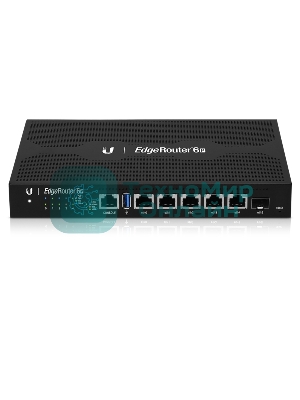 Маршрутизатор 5P 1000M 1SFP ER-6P Ubiquiti