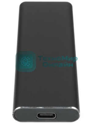 Внешний корпус USB 3.1 Type-C M.2 NVME (M-key) AgeStar 31UBNV1C (GRAY), алюминий, черный
