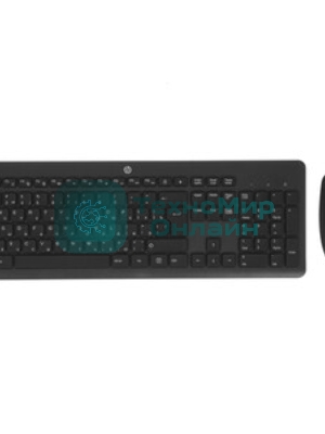 Комплект клавиатура+мышь HP 230 беспроводной, USB, чёрный