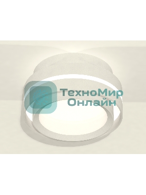 Светильник Ambrella Light XS8412001 SWH/CL белый песок/прозрачный GX53 (C8412, N8112)