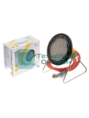 Обогреватель инфракрасный газовый Ballu BIGH-3 желтый, керамический, 3000 Вт, 30 м2