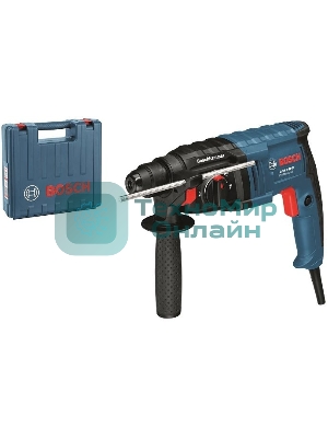 Перфоратор Bosch GBH 220 патрон:SDS-plus уд.:2Дж 720Вт (кейс в комплекте)