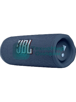 Портативная акустика JBL Flip 6 синий, Bluetooth 5.1, время воспроизведения 12 ч, емкость аккумулятора 4800 mAh, время заряда 2,5 ч, синий
