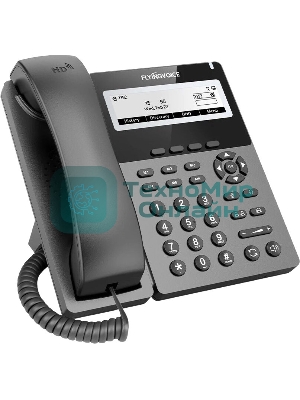 Телефон IP Flyingvoice P22G серый (упак.:1шт)