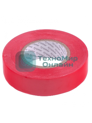 Изолента ПВХ Matrix, 19 мм х 20 м, красная, 150 мкм