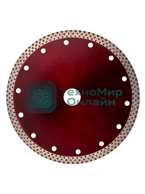 Диск алмазный отрезной Matrix сплошной, 180 х 22,2 мм, сухое/мокрое резание