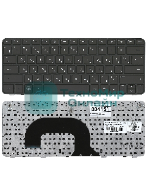 Клавиатура для ноутбука HP Pavilion DM1-3000 DM1-4000 черная