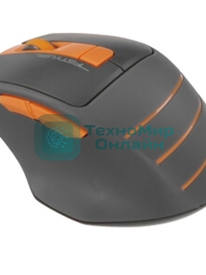 Мышь беспроводная A4Tech Fstyler FG30S серый, 2000 dpi, радиоканал, USB, кнопки - 6