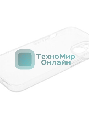 Чехол (клип-кейс) BoraSCO для Apple iPhone 15 Plus прозрачный