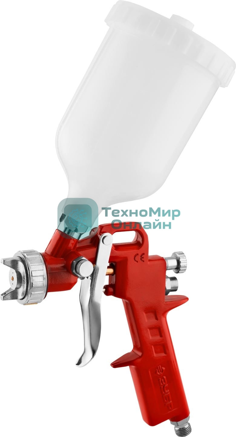 Краскопульт пневматический Зубр 