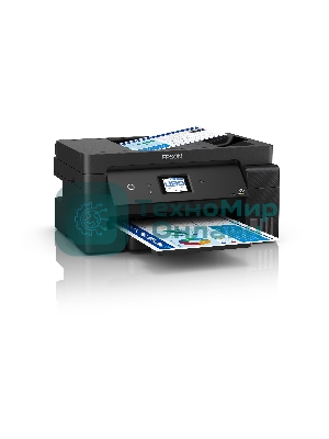 МФУ струйное Epson L14150, (C11CH96404/C11CH96505/C11CH96403/C11CH96502/C11CH96507), A3, цветной, печ. 38 стр/мин (ч/б) 24 стр/мин (цв.), 1200 x 4800 dpi (печать) 1200x2400dpi (скан.), USB, RJ-45, Wi-Fi