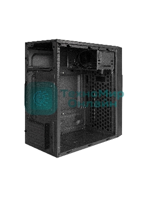 Компьютерный корпус Minitower ExeGate EX291146RUS BAA-105U2-01-AAA400 (mATX, БП AAA400 с вент. 8см, 2*USB+2*USB 3.0, аудио, черный)