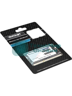 Оперативная память Patriot, DDR3L, 8GB (1x8 GB), 1600 MHz, CL11, SO-DIMM