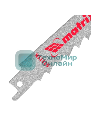Полотна Matrix по дереву для сабельной пилы 200 x 8,5 мм