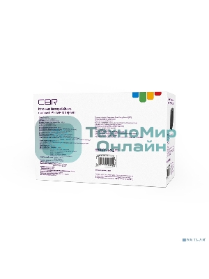 Источник бесперебойного питания CBR [UPS-TWP-101EJ-650] 650VA/390W, Schuko CEE 7 x2 outlets, LED, USB Type-B, RJ11/45 AVR, SEC, 12V/7Ah