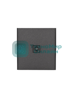 Розетка телевизионная Kranz STRONG TV с/у графит