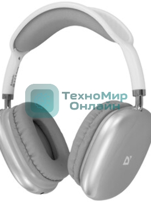 Беспроводные/проводные наушники Defender FreeMotion B645 серый, накладные, Bluetooth + проводной, складная конструкция, микрофон, до 10 ч