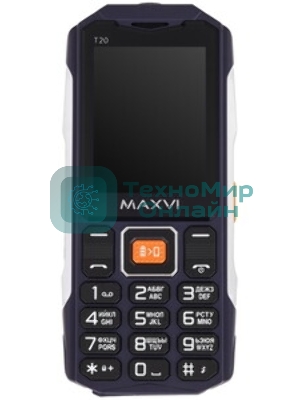 Мобильный телефон Maxvi T20 синий