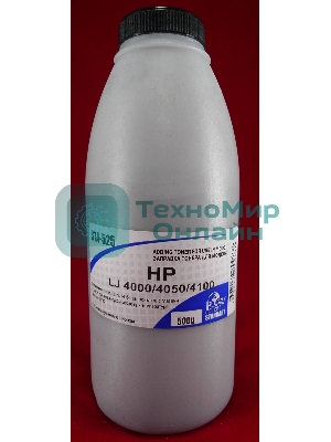 Тонер HP LJ 4000/4050/4100 (фл.500г.) B&W Standart фас России