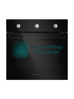 Шкаф духовой газовый Maunfeld EOGC604B, встраиваемый