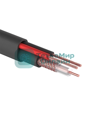 Кабель PROconnect КВК-П-2 +2x0,75 мм² (Cu/CCA) (96) черный (бухта 200 м)