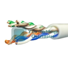 Кабель витая пара U/UTP cat.5e 4х2х24AWG solid CU PVC Standart (м) SUPRLAN