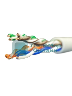 Кабель витая пара U/UTP cat.5e 4х2х24AWG solid CU PVC Standart (м) SUPRLAN