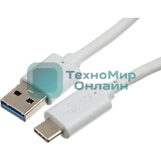 Кабель Buro BHP USB-TPC-3W USB 3.0 A(m) USB Type-C (m) 3м белый