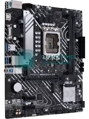 Материнская плата ASUS PRIME B660M-K D4, Socket LGA 1700, Intel B660, 2xDDR4, 4xSATA, 2xM.2, 1xPCIe 4.0 x16, 2xPCIe x1, 1xHDMI, 1xVGA, 1x 1Gb LAN, 4xUSB-A 3.2 Gen 1, 2xUSB-A 2.0, 3x3.5 мм, 7.1, mATX