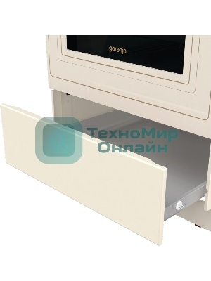 Плита газовая Gorenje GGI5BCLI бежевый, конфорок 4 газовых, духовка 67 л, 50 см x 85 см x 59.4 см